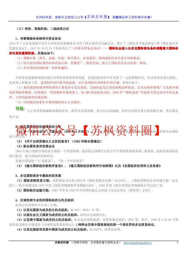 国际经济法